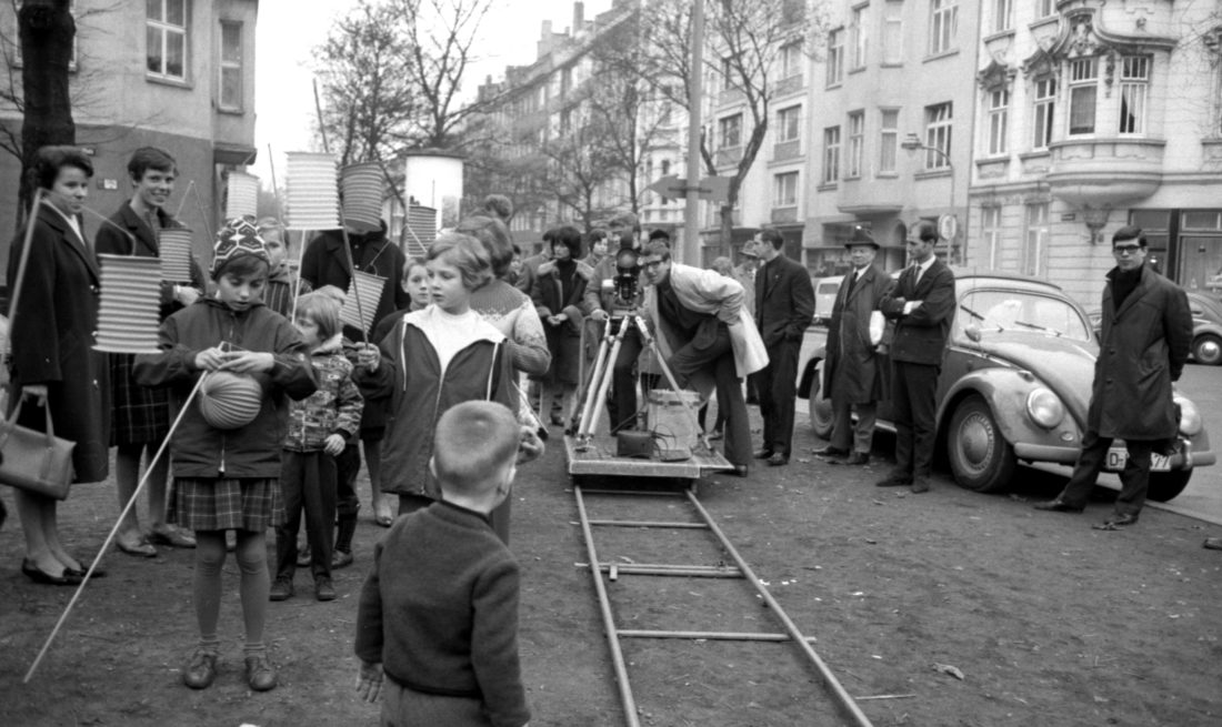 Dreharbeiten "Schonzeit für Füchse" Fürstenplatz Düsseldorf