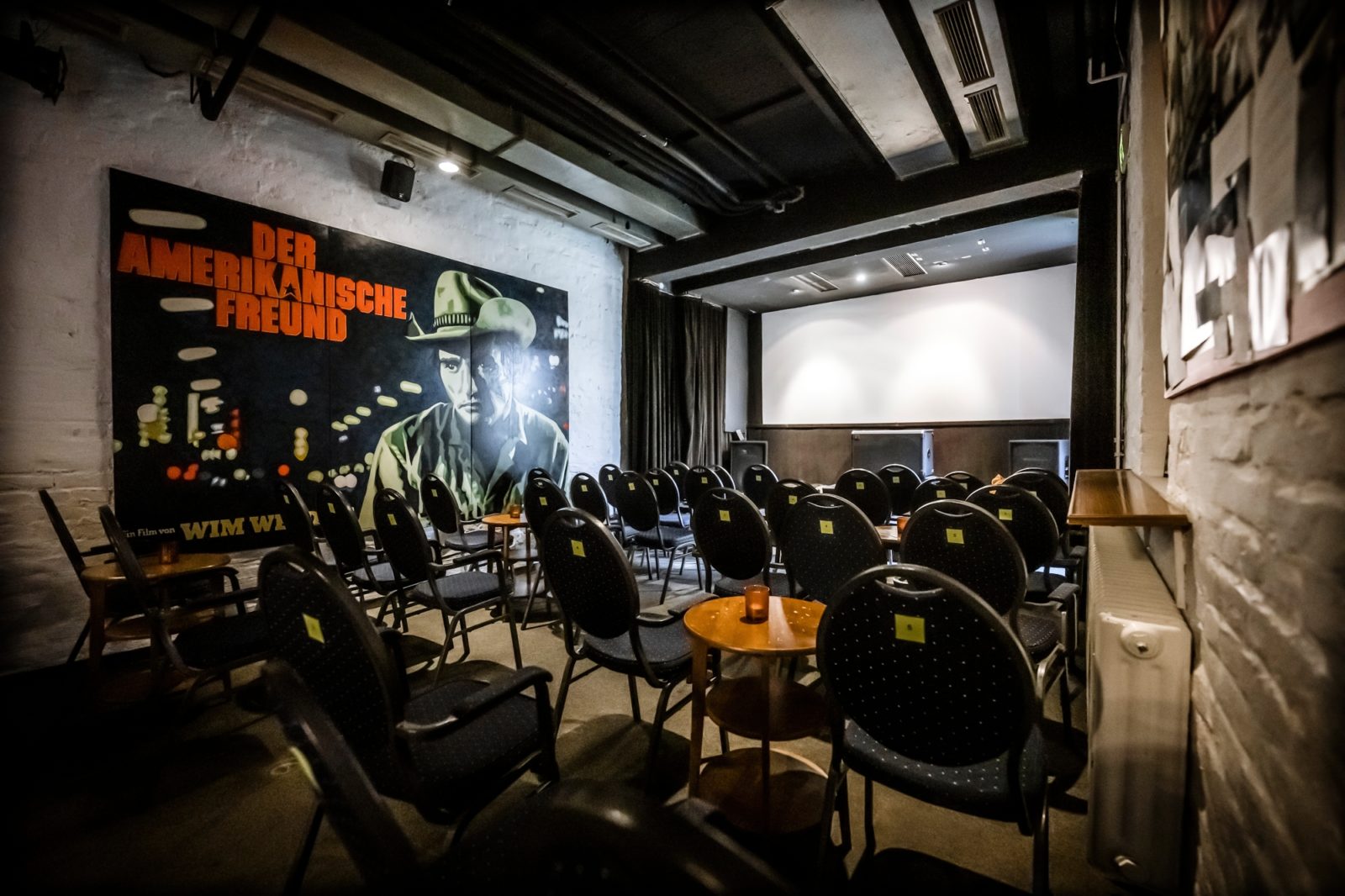 Souterrain-Kino Düsseldorf im Café Muggel