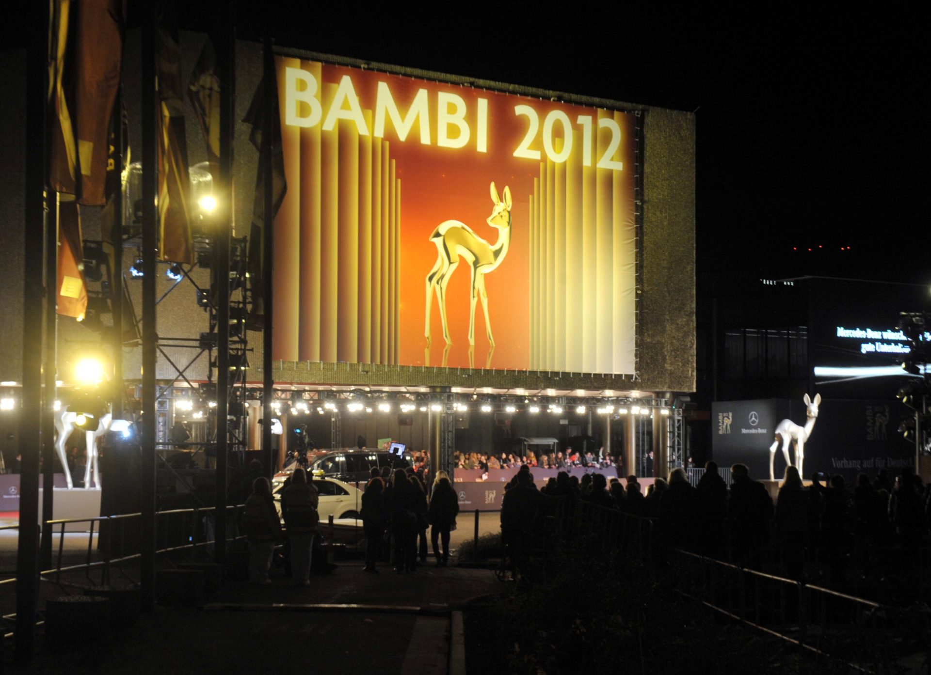 Bambi-Verleihung 2012 in Düsseldorf