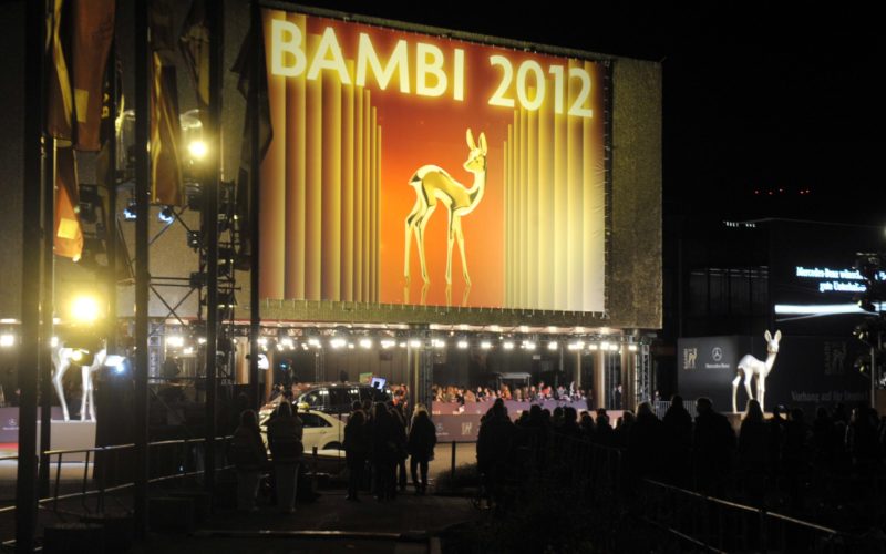 Bambi-Verleihung 2012 in Düsseldorf