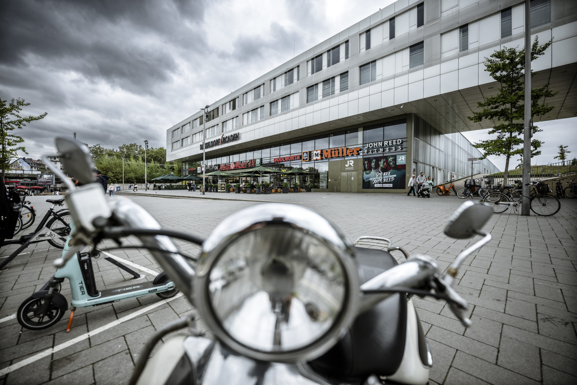 Bilker Arcaden an der Friedrichstraße in Düsseldorf