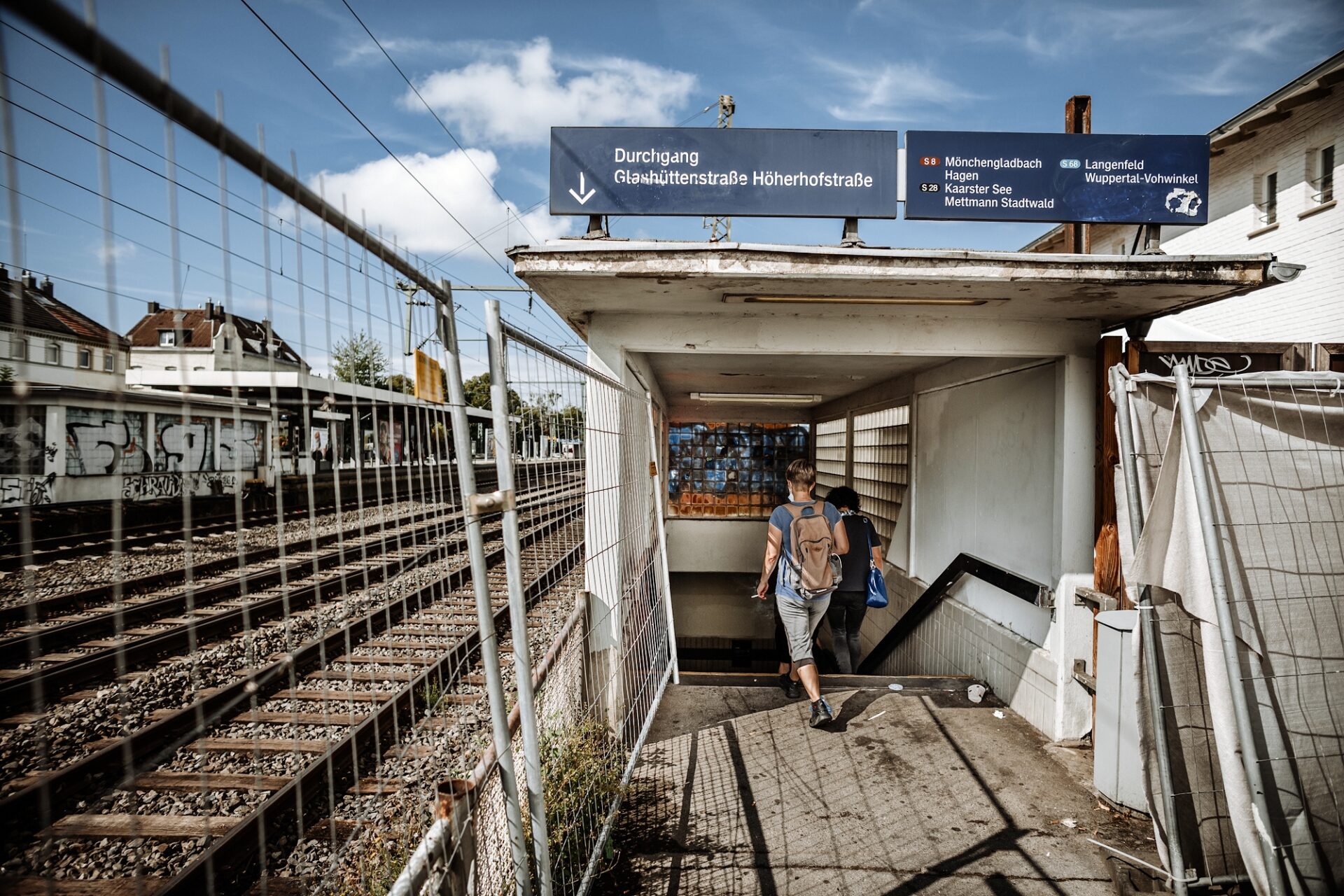 Bahnhof in Düsseldorf Gerresheim