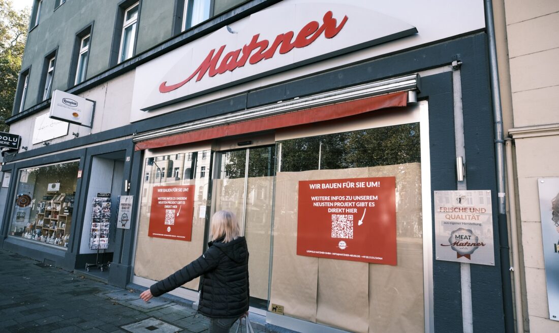 Metzgerei Matzner am Belsenplatz in Düsseldorf-Oberkassel