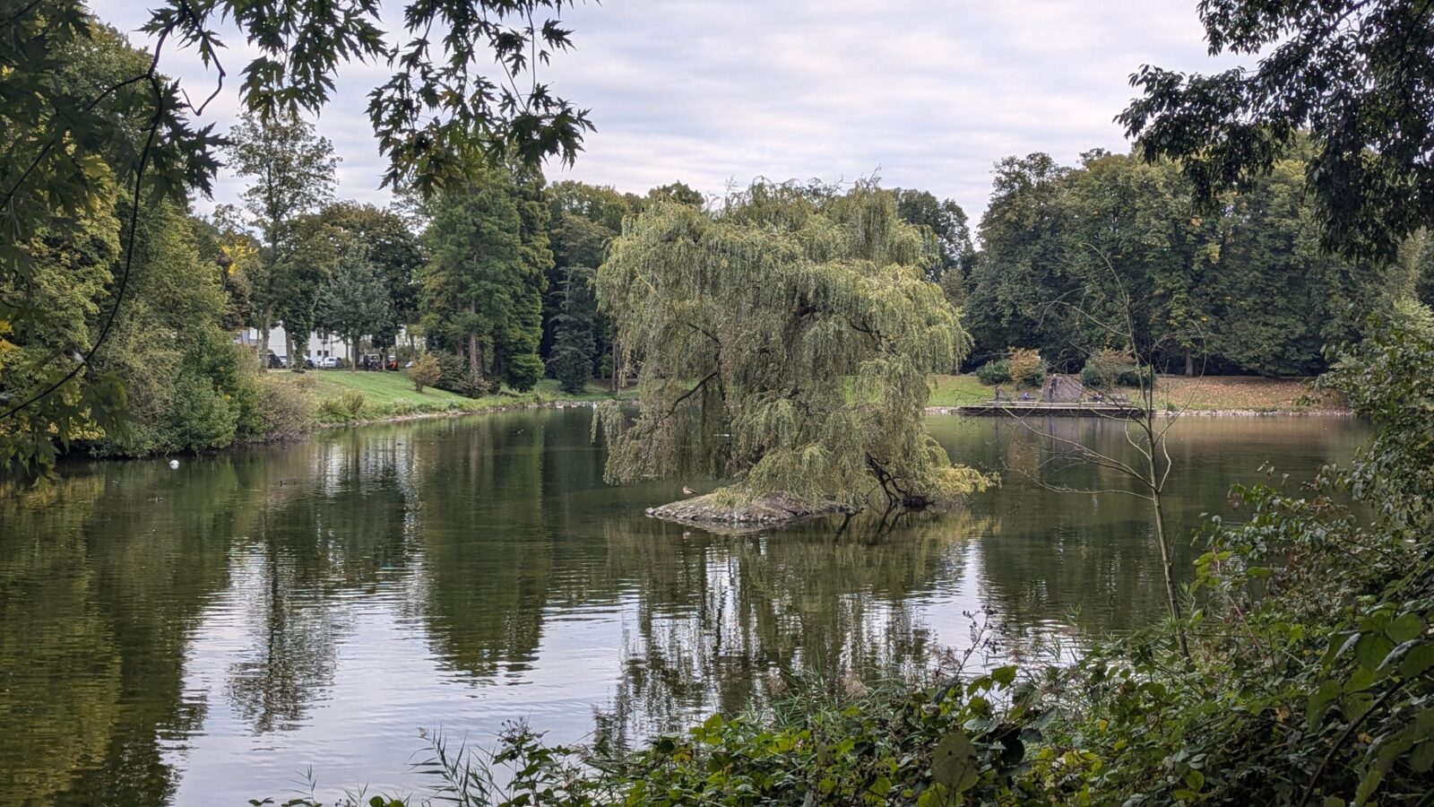 Der Ostpark in Düsseldorf Grafenberg