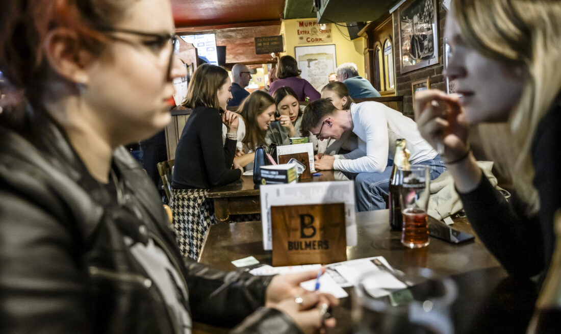 Quizabend im McLaughlin’s an der Kurze Straße in der Düsseldorfer Altstadt