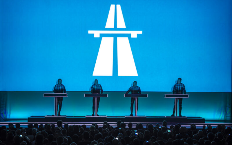 Band Kraftwerk Live in der Kunstsammlung NRW