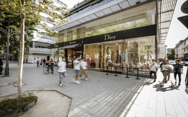 Dior und Juwelier Blome auf der Königsallee Düsseldorf