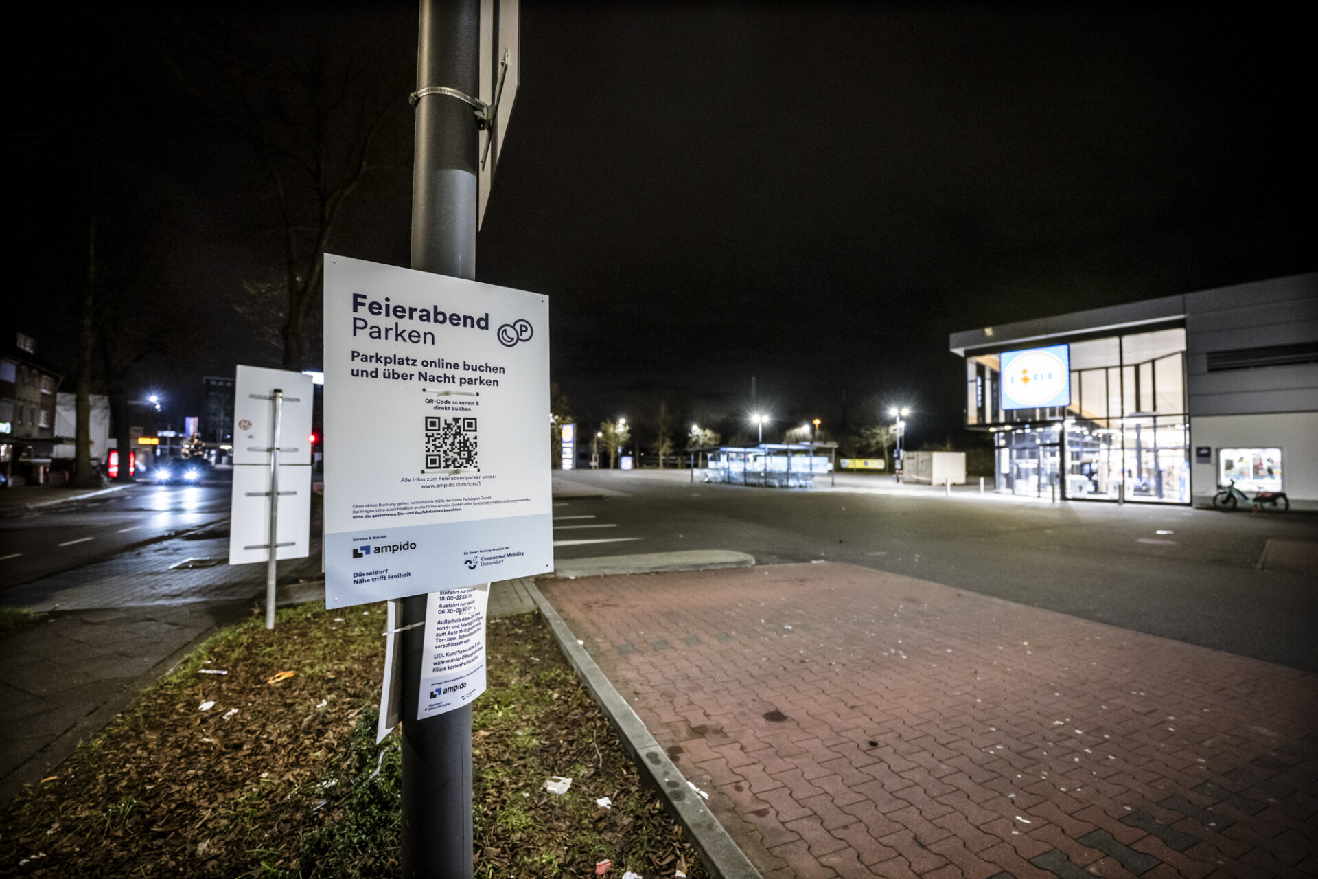 Feierabend-Parken in Düsseldorf Benrath