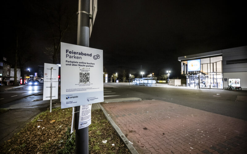 Feierabend-Parken in Düsseldorf Benrath