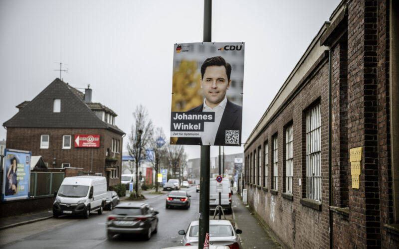 Wahlplakat Johannes Winkels