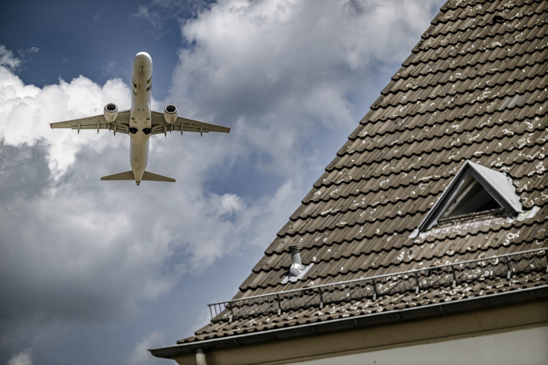 Flugverkehr über Düsseldorf